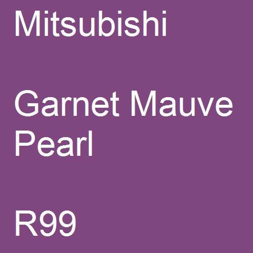 Mitsubishi, Garnet Mauve Pearl, R99.